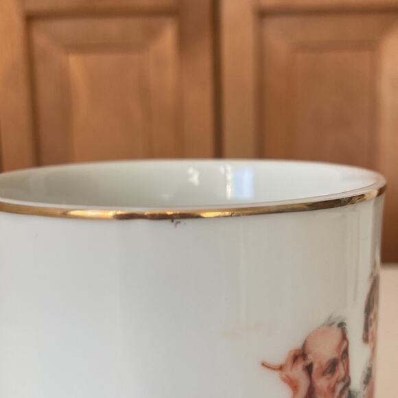 Vintage Norman Rockwell “The Cobbler” Collectible Mug - Picture 9 of 11